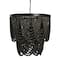 Hello Honey® 27.5" 2-Tier Draped Wood Bead Chandelier